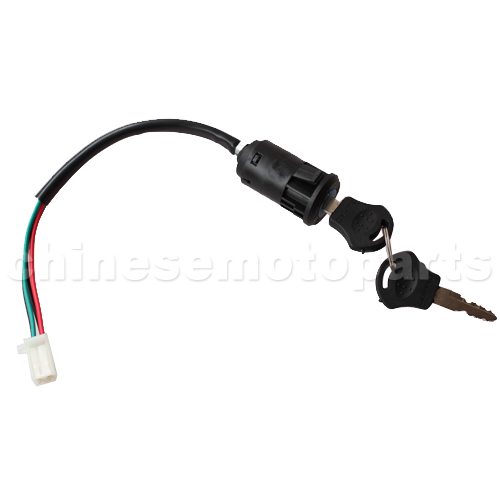 4 WIRES Chinese Quad ATV Parts Ignition Key Switch 50-250CC 4 Pin