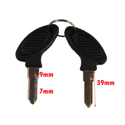 Moped Scooter Blank Key set