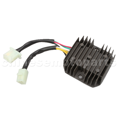 6 wire Double Plug Voltage Regulator for CH150cc ATV, Go Kart, M