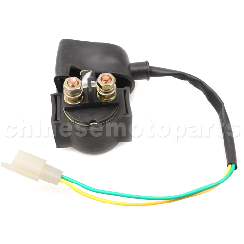 Solenoid Starter Relay for GY6 50cc 125cc 150cc Chinese ATV Dirt Bike Scooter
