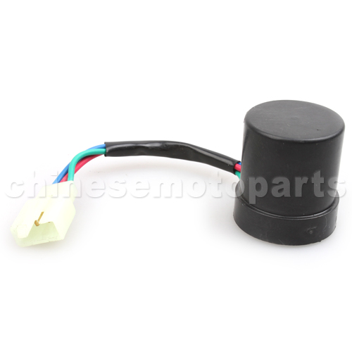 150cc 250cc 3 Wire Round Turn Signal Relay Flasher 