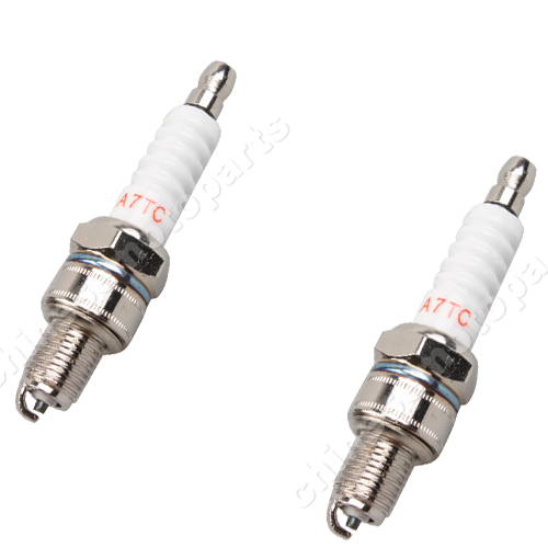 2 CT SPARK PLUG A7TC 50CC - 125CC CHINESE ATV SCOOTER DIRT BIKE GO KART NEW