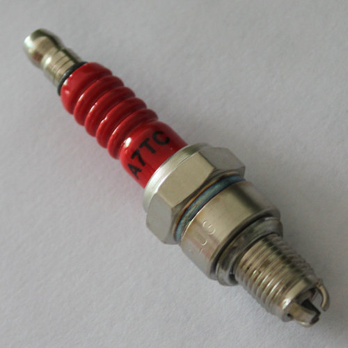 3-electrode High Performance A7TC Moto Spark Plug 50/70/110/125cc ATV Dirt bike