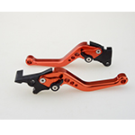 New Orange CNC Adjustable Motorcycle Brake Clutch Lever fit for most ATV scooter