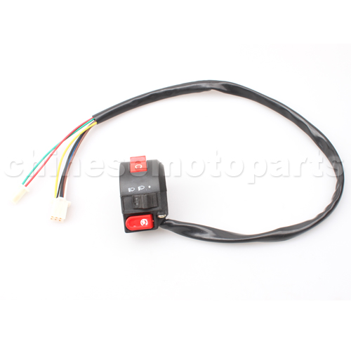 3-Function Left Switch Assembly with Choke Lever for 50cc-250cc