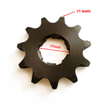 11-Teeth 17mm Front Sprocket for ATV, Dirt Bike & Go Kart