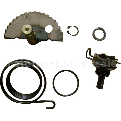 Kick Start Shaft Gear, Idle Gear and Spring Moped GY6 49cc 50cc 139QMB
