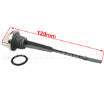 120mm Dipstick , Oil Ruler for 50cc-125cc ATV, Dirt Bike & Go Kart