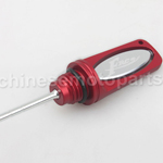 RED Aluminium Dipstick Oil Level Guage for GY6-125 YAMAHA CYGNUS X125 Z125 GP110