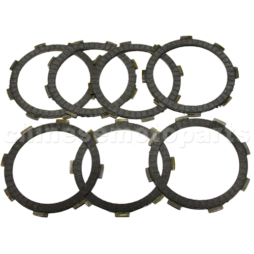 Clutch Plate Set for CG 200cc-250cc Water-cooled ATV, Dirt Bike