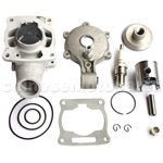 Cylinder Assy for 2-stroke 39cc water-cooled Pocket Bike