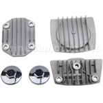 Cylinder Head Cover Set for 50cc-125cc ATV, Dirt Bike & Go Kart