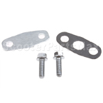 Second Air Injection Block Cover Set for 50cc-150cc Moped and 15