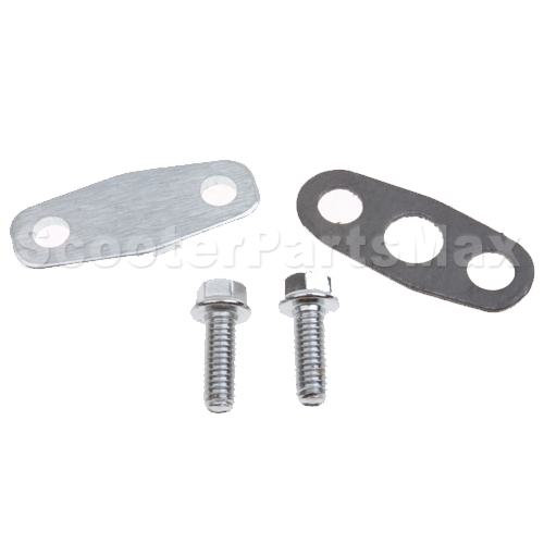 Second Air Injection Block Cover Set for 50cc-150cc Moped and 15