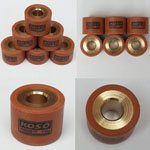 HIGH PERFORMANCE VARIATOR ROLLERS 16g 18X14mm for Chinese GY6 125cc 150cc 152QMI 157QMJ