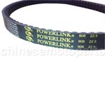 Scooter DRIVE BELT Gates Powerlink 906-22.5 Fits CN250, CF150 Engines