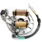 2 Coil Magneto Stator for 50cc 70cc 90cc 110cc 125cc Taotao Kazuma SSR Baja Kick Start Dirt Bike