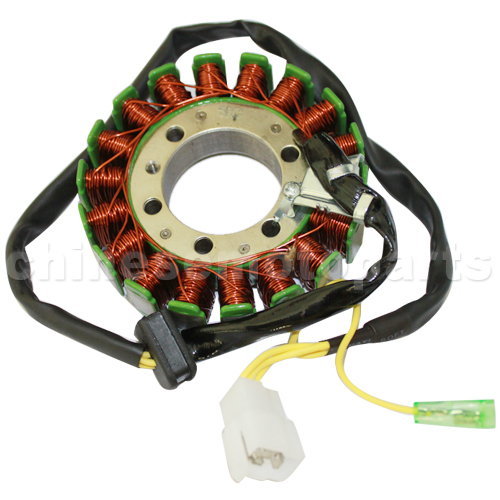 18-Coil Pole Magneto Stator for CF 250cc ATV Go Karts Dune Buggy Scooters Moped!