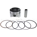 Piston Assembly for CG 250cc ATV, Dirt Bike & Go Kart