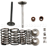 VALVE ASSEMBLY SET COMPLETE 50cc 139QMB GY6 4STROKE SCOOTER BMS TAOTAO PEACE