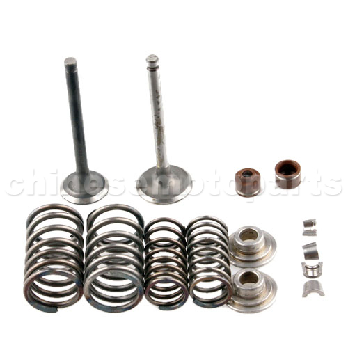 Valve Assembly Intake Exhaust Valves Springs For 50cc Honda Z50A Z50R Z50RD ZB50