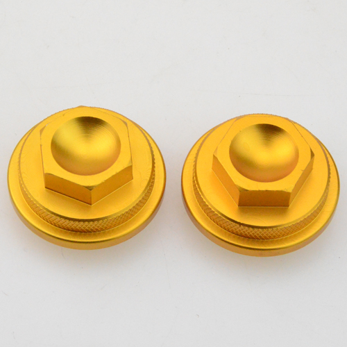 Gold CNC Valve Tappet Covers For 50cc 70cc 90cc 110cc Dirt Bike