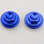 Blue CNC Valve Tappet Covers For 50cc 70cc 90cc 110cc Dirt Bike