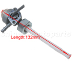 14mm Fuel Pump Valve Petcock w/ Filter Cock for Chinese Scooter Moped Motorcycle 50cc -150cc