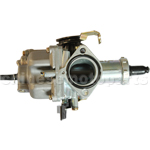 KUNFU 30mm Hand Choke Carburetor with Acceleration Pump for CG/CB 200cc-250cc ATV, Dirt Bike ,GK