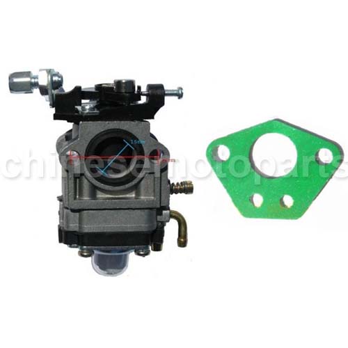 X1 X2 X7 49CC POCKET BIKE GS MOON CARBURETOR R1 FS509 FS529 43cc 49cc NEW CARB