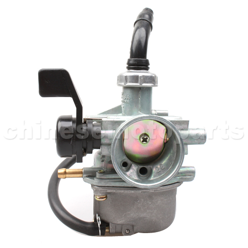 19mm Carburetor with Left Hand Choke for 50cc-110cc ATV, Dirt Bike & Go karts and moped