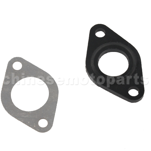 20mm Intake Manifold Gasket Spacer for 50cc 70cc 90cc 110cc 125cc Taotao Roketa ATV Dirt Bike