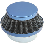 35mm Blue Air Filter for 50cc-125cc ATV, Dirt Bike & Go Kart