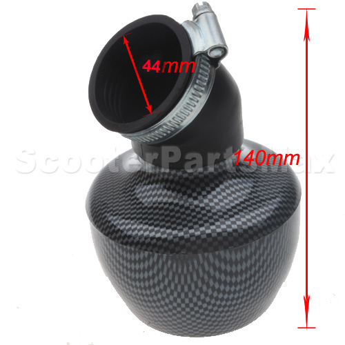 Performance Air Filter Moped Scooter GY6 go kart 125cc CARBON FIBER color