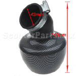 42mm High Performance Air Filter for 150cc & 250cc Scooters, Dirt Bikes & ATVs