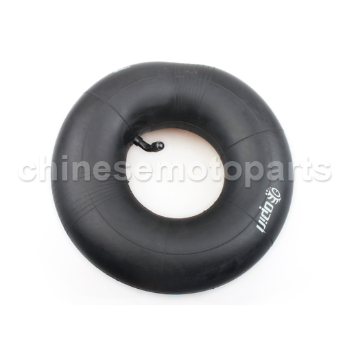 Brand New 2.5-4 Inner Tube with an angled valve stem.