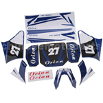Decals for 50-125 Dirtbike-Blue No.27