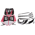 Decals for 50-125 Dirtbike-Pink