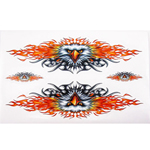 NEW FLAME EAGLE DECAL BADGE STICKER for CHOPPER CRUISER MOTORCYCLE HARLEY